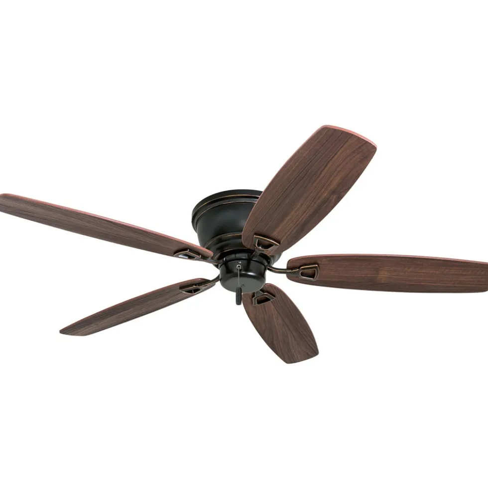 Honeywell Glen Alden Low Profile Hugger Ceiling Fan, Oil Rubbed Bronze, 52-Inch - 50516
