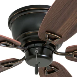 Honeywell Glen Alden Low Profile Hugger Ceiling Fan, Oil Rubbed Bronze, 52-Inch - 50516