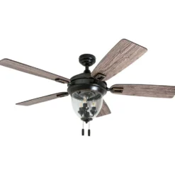 Honeywell Glencrest Damp Rated Outdoor Ceiling Fan, Oil Rubbed Bronze, 52-Inch - 50615