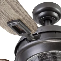 Honeywell Glencrest Indoor and Outdoor Ceiling Fan, Iron, 52-Inch - 51653