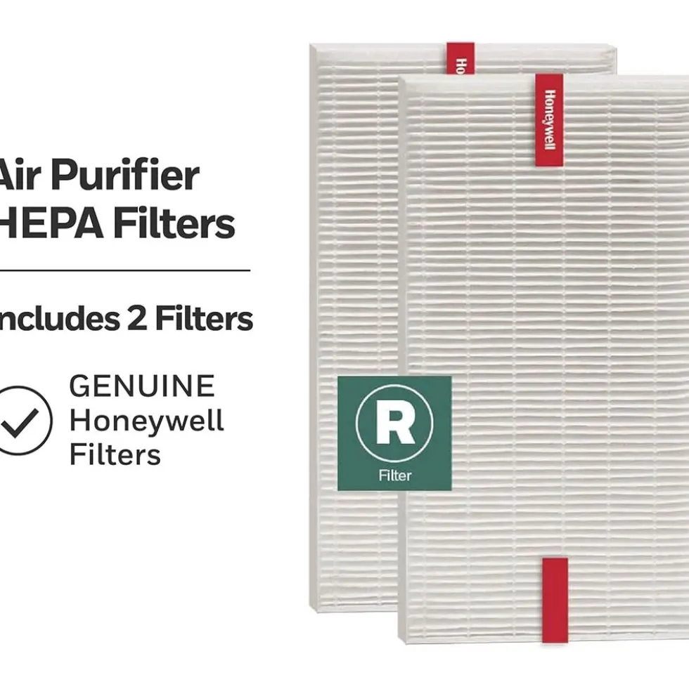 Honeywell HEPA Air Purifier Filter R - 2 Pack of Replacement Filters, HRF-R2