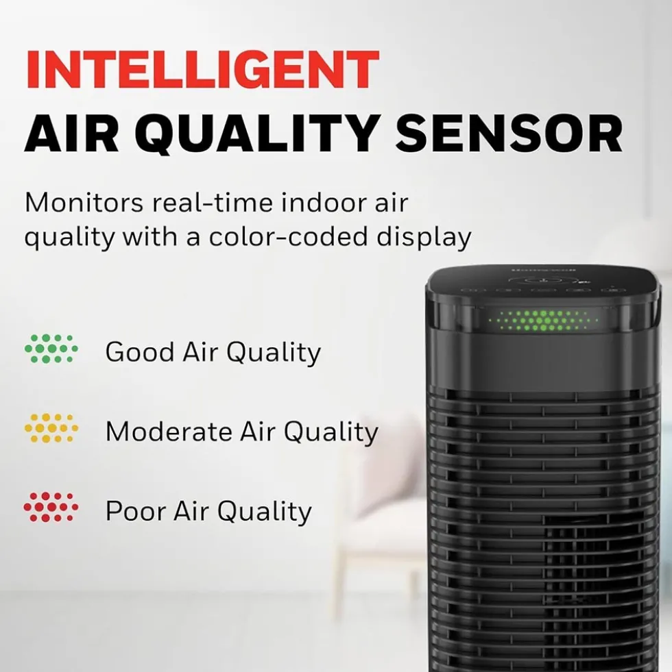 Honeywell HEPA Tower Air Purifier - Black, HPA180B
