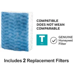 Honeywell HFT600 Filter T for HEV615 and HEV620 Humidifiers, 2-Pack