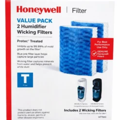 Honeywell HFT600 Filter T for HEV615 and HEV620 Humidifiers, 2-Pack