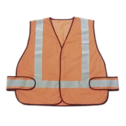 Honeywell High Visibility Orange Safety Vest with reflective stripes - RWS-50003