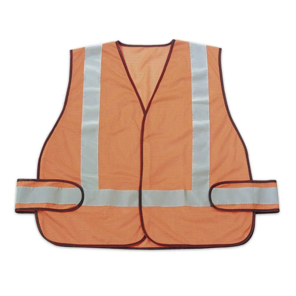 Honeywell High Visibility Orange Safety Vest with reflective stripes - RWS-50003