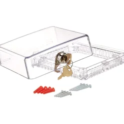 Honeywell Home CG510A Small Thermostat Guard with Inner Shelf to Prevent Tampering