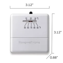 Honeywell Home CT33A1009 750 Millivolt Heat Only Non-Programmable Thermostat