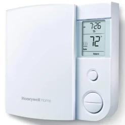Honeywell Home RLV4305A1000 5-2 Day Programmable TRIAC Line Volt Thermostat, Electric Heat Only