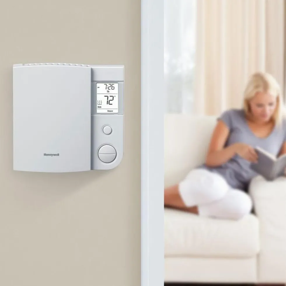 Honeywell Home RLV4305A1000 5-2 Day Programmable TRIAC Line Volt Thermostat, Electric Heat Only