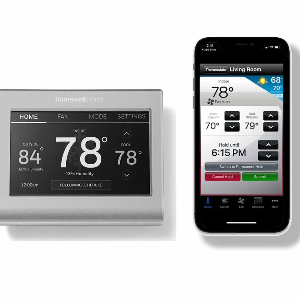 Honeywell Home RTH9585WF Wi-Fi Smart Color 7 Day Programmable Thermostat