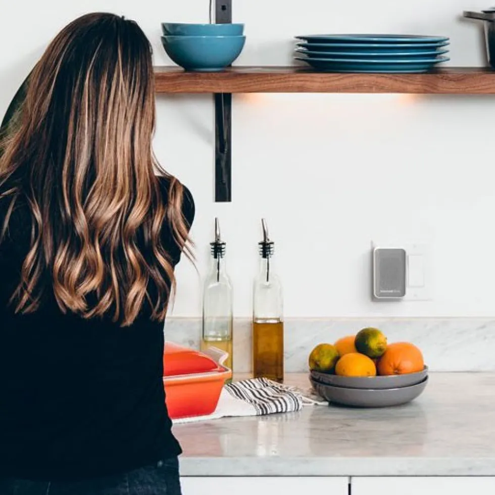 Honeywell Home 3 Series Plug-In Wireless Doorbell with Strobe Light and Push Button - RDWL313P