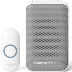 Honeywell Home 3 Series Plug-In Wireless Doorbell with Strobe Light and Push Button - RDWL313P