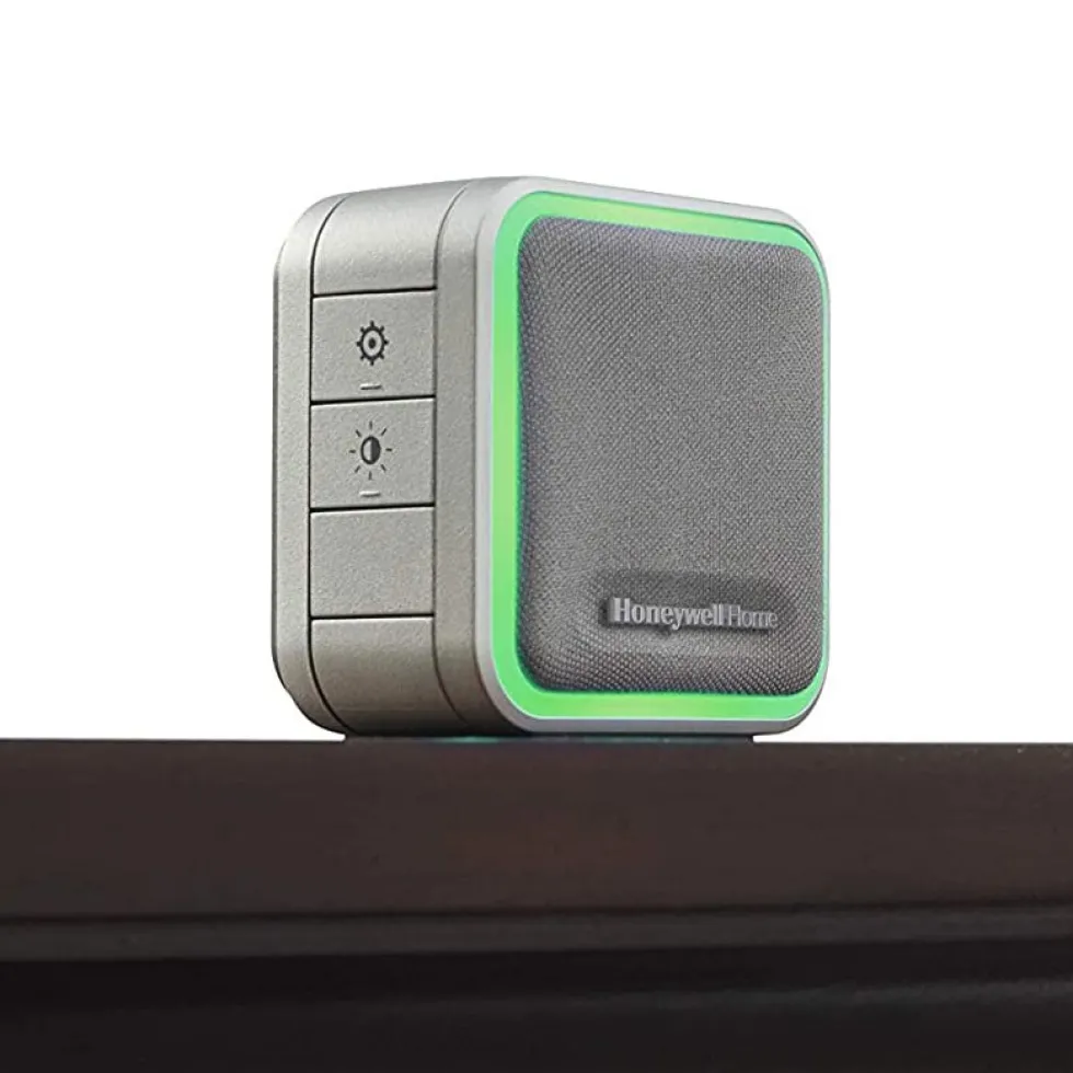Honeywell Home 5 Series Portable Wireless Doorbell with Halo Light and Push Button - RDWL515A2000/E