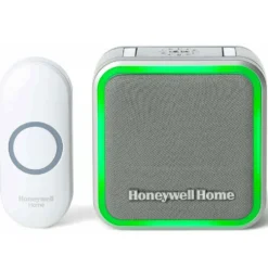Honeywell Home 5 Series Portable Wireless Doorbell with Halo Light and Push Button - RDWL515A2000/E