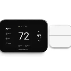 Honeywell Home X8S Smart Thermostat with Wireless Room Sensor, Black - X8VWF10B