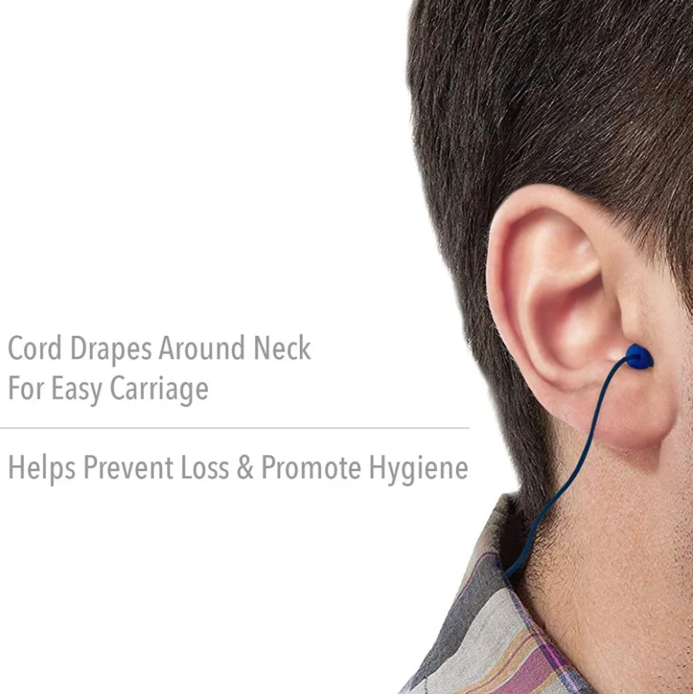 Honeywell Howard Leight SmartFit Tapered TPE Steel Corded Earplugs (100 Pack)