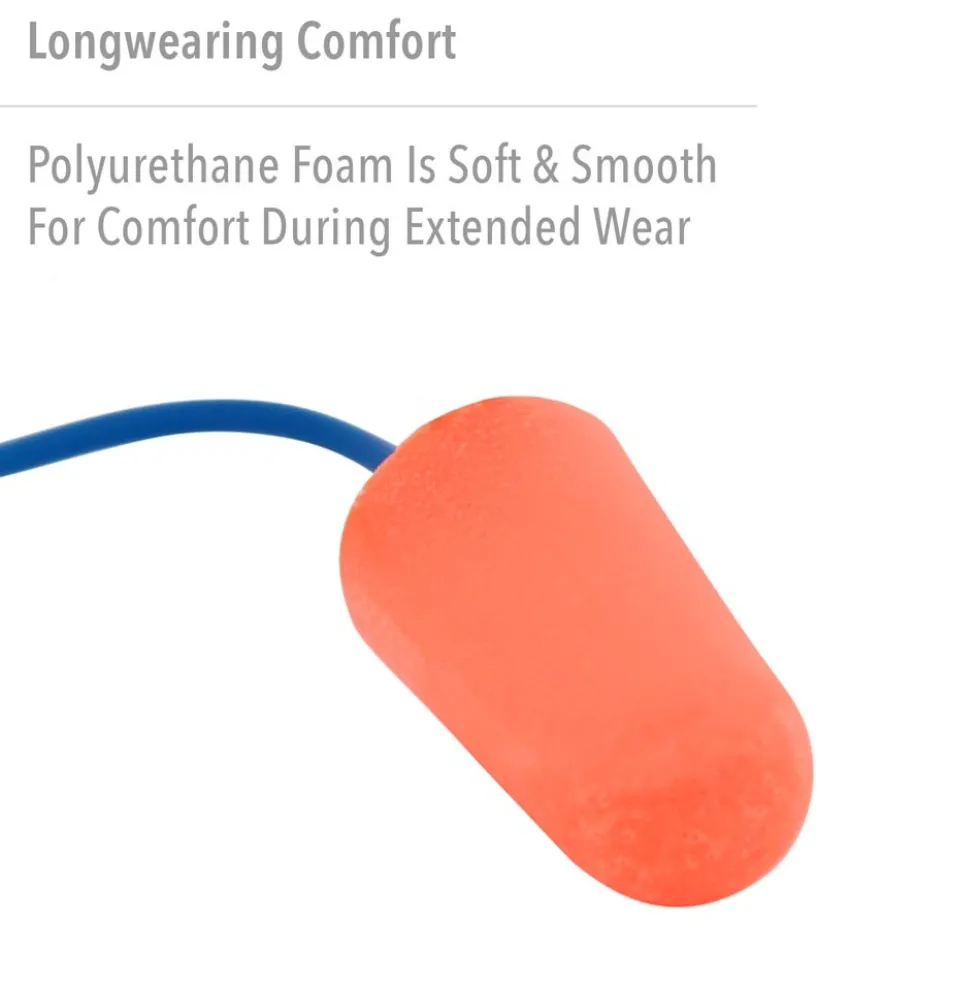 Honeywell Howard Leight X-Treme Corded Foam Ear Plugs, 1000 Pairs
