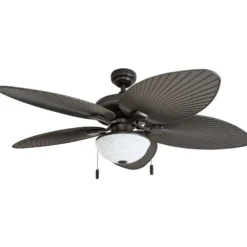 Honeywell Inland Breeze Indoor and Outdoor Ceiling Fan, Bronze, 52-Inch - 50510