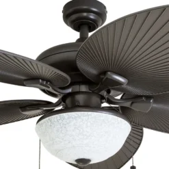Honeywell Inland Breeze Indoor and Outdoor Ceiling Fan, Bronze, 52-Inch - 50510
