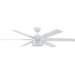 Honeywell Kaliza Ceiling Fan, Bright White, 56-Inch - 51477