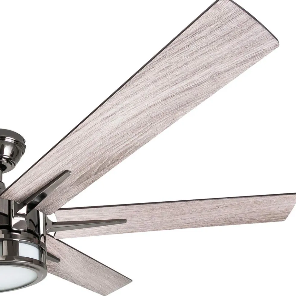 Honeywell Kaliza Indoor Ceiling Fan, Gun Metal, 56-Inch - 51035