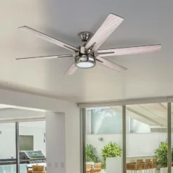 Honeywell Kaliza Indoor Ceiling Fan, Gun Metal, 56-Inch - 51035