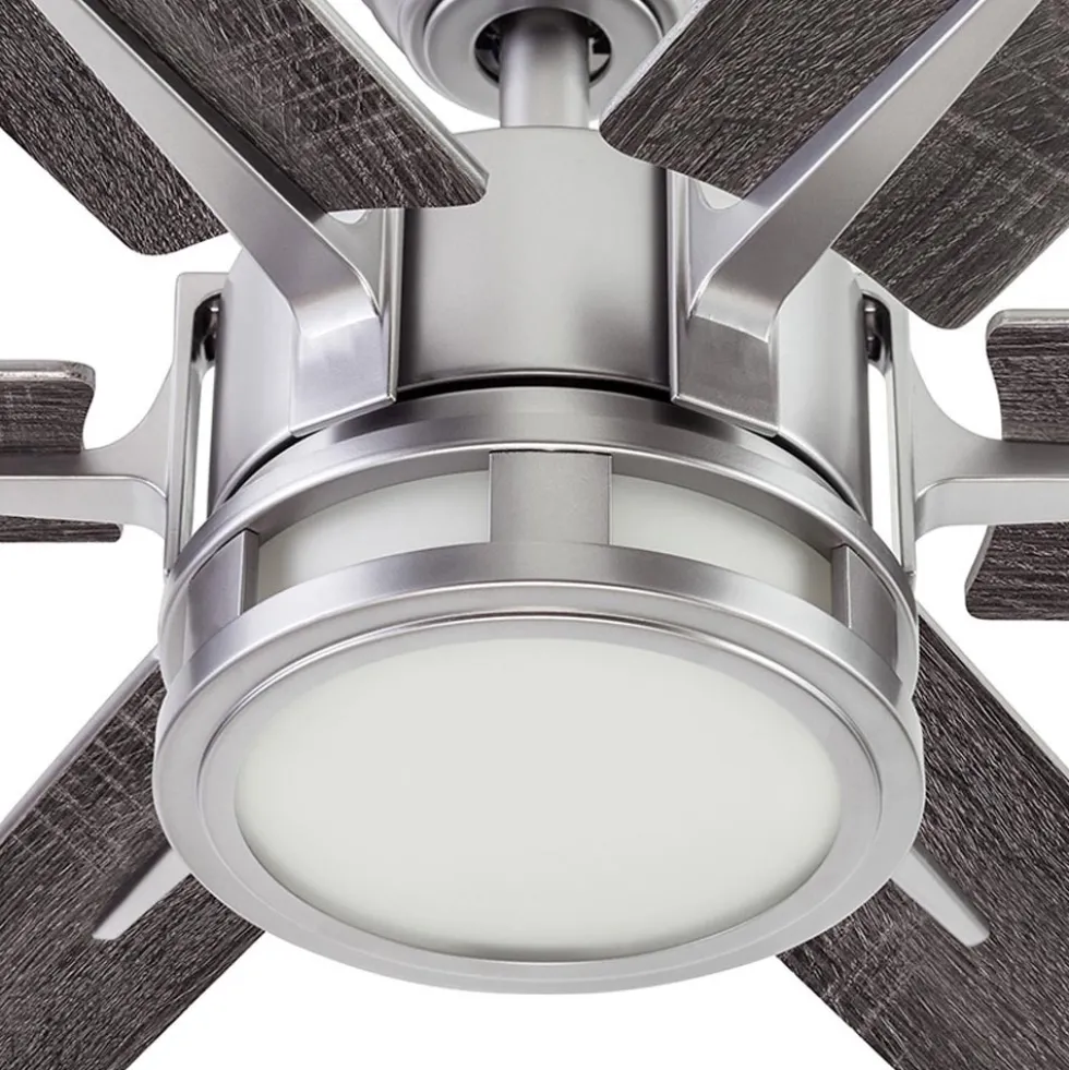 Honeywell Kaliza Indoor Ceiling Fan, Pewter, 56-Inch - 51626