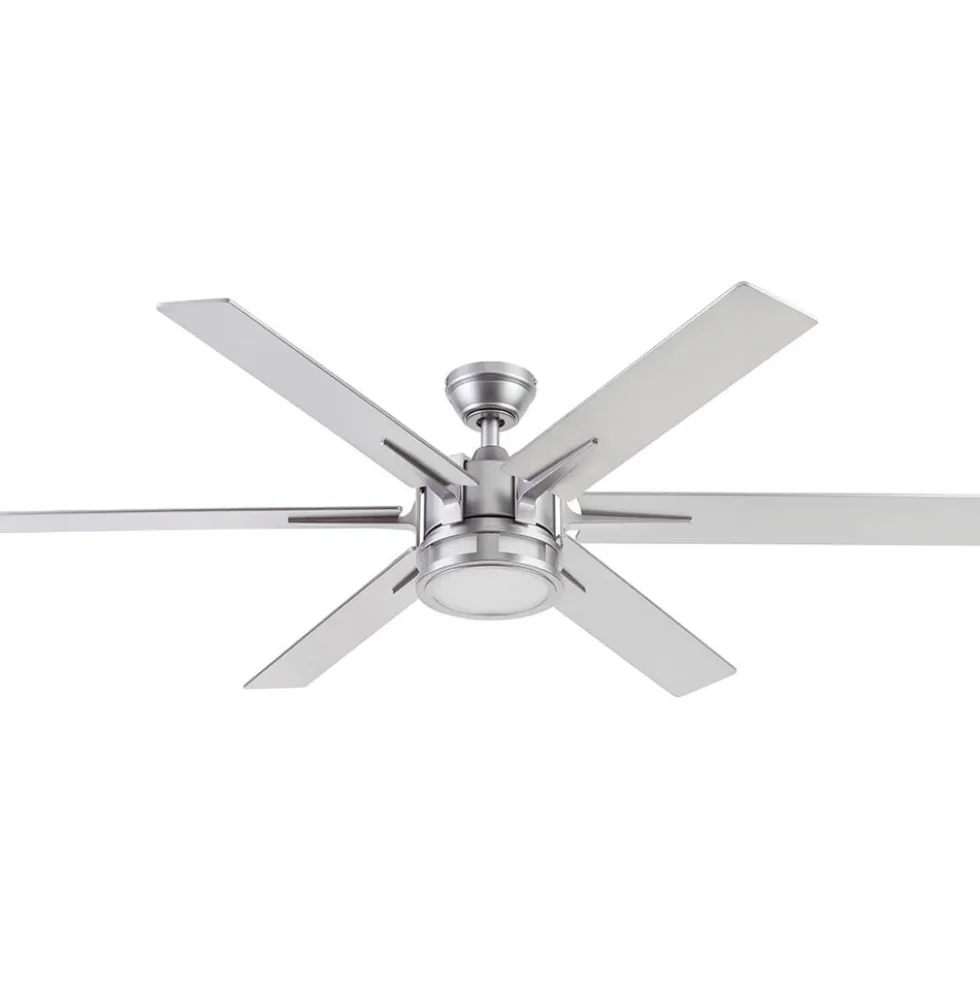 Honeywell Kaliza Indoor Ceiling Fan, Pewter, 56-Inch - 51626
