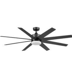 Honeywell Kildee 62 inch Outdoor Ceiling Fan with Color Changing Light, Remote Control and Eight Dual Finish Blades - 53002