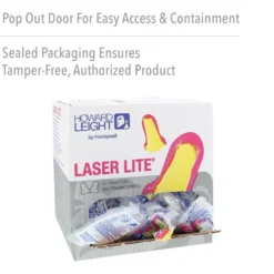 Honeywell Laser Lite High Visibility Foam Earplugs