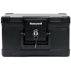 Honeywell Lightweight 30 Minute Fire Safe and Waterproof Chest with Carry Handle - 1502 (.15 cu ft.)