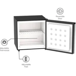 Honeywell Mini Compact Freezer For Countertops, Stainless Steel - H11MFS