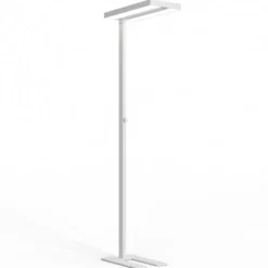 Honeywell Modern LED Floor Lamp, Sunturalux Eye-Care Tall Standing Light, 16000LM 4000K Natural Daylight - 02E-Max