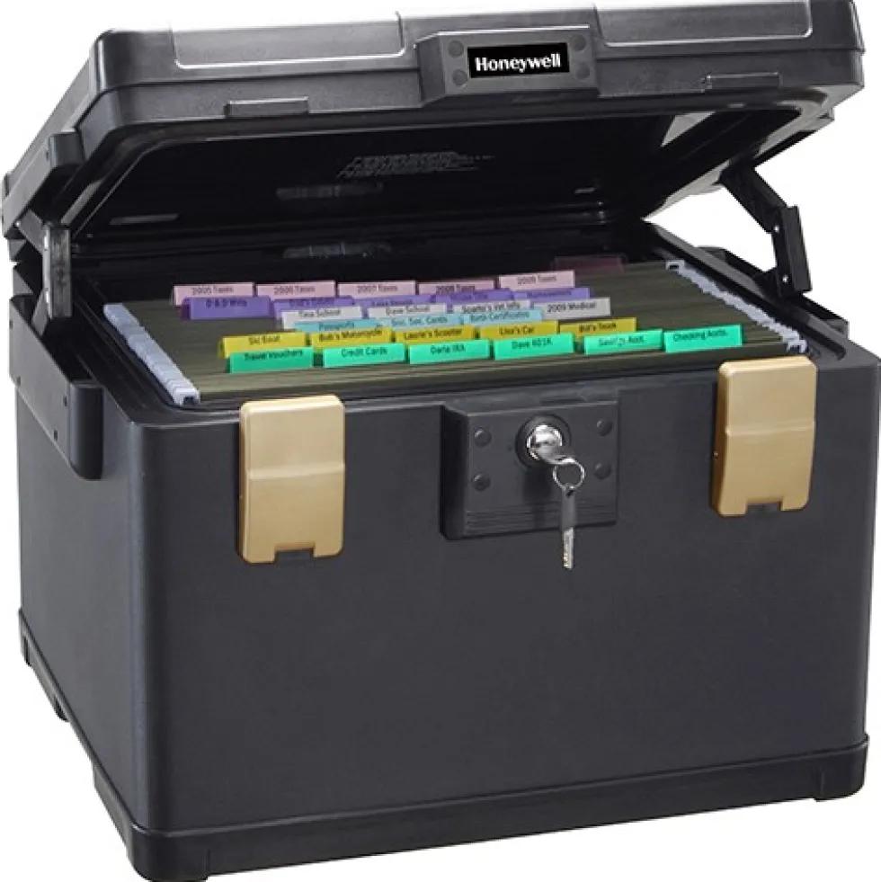 Honeywell 1108 Molded Fire/Water Large File Chest (1.06 cu ft.)