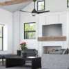 Honeywell Neyo Indoor LED Ceiling Fan, Espresso, 52-Inch - 51800