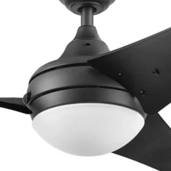 Honeywell Neyo Indoor LED Ceiling Fan, Espresso, 52-Inch - 51800