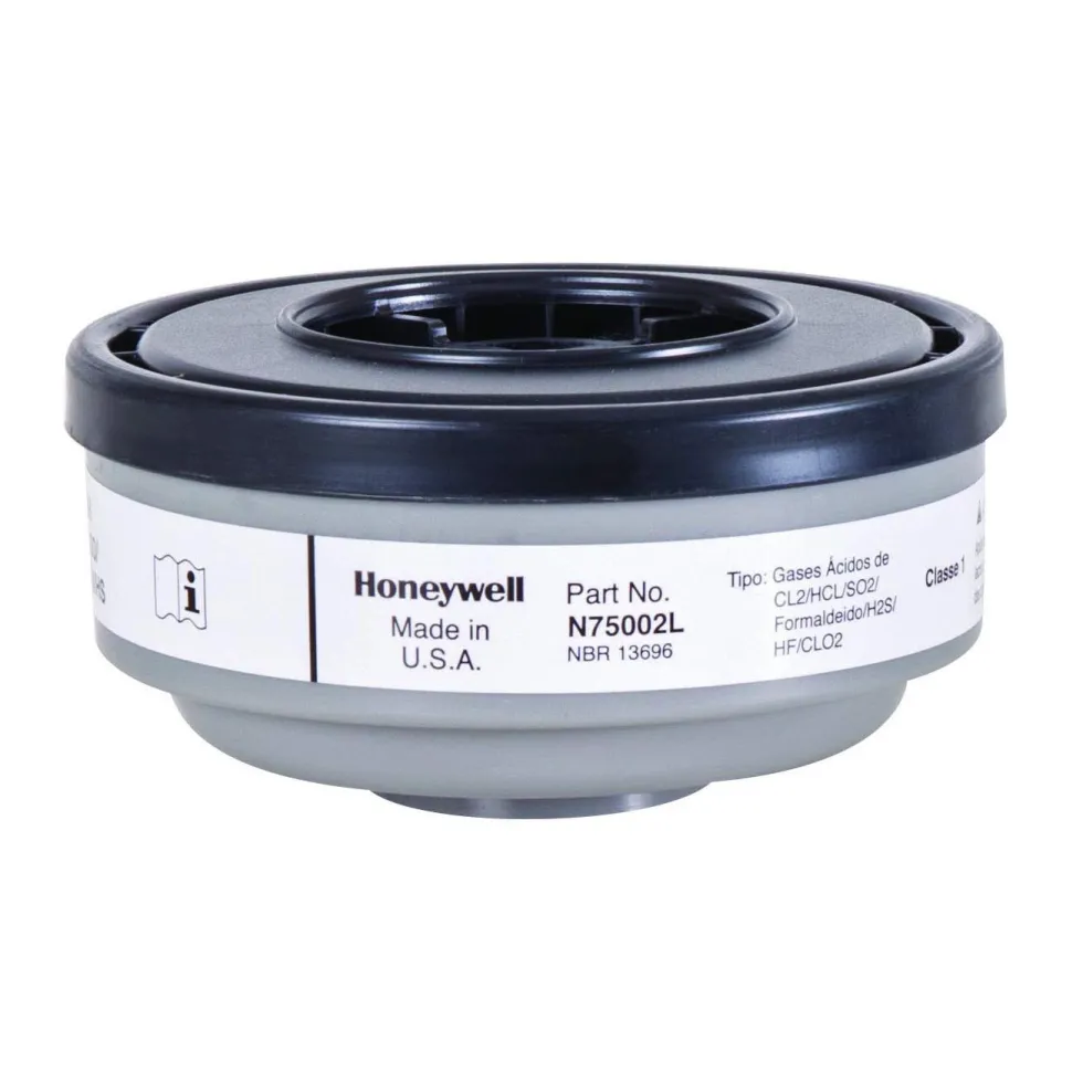 Honeywell North Acid Gas (AG) Respirator Cartridge, 2 Pack - N75002L