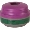 Honeywell North Ammonia/Methylamine Respirator Cartridge and P100 Filter, 2 Pack - 7584P100L