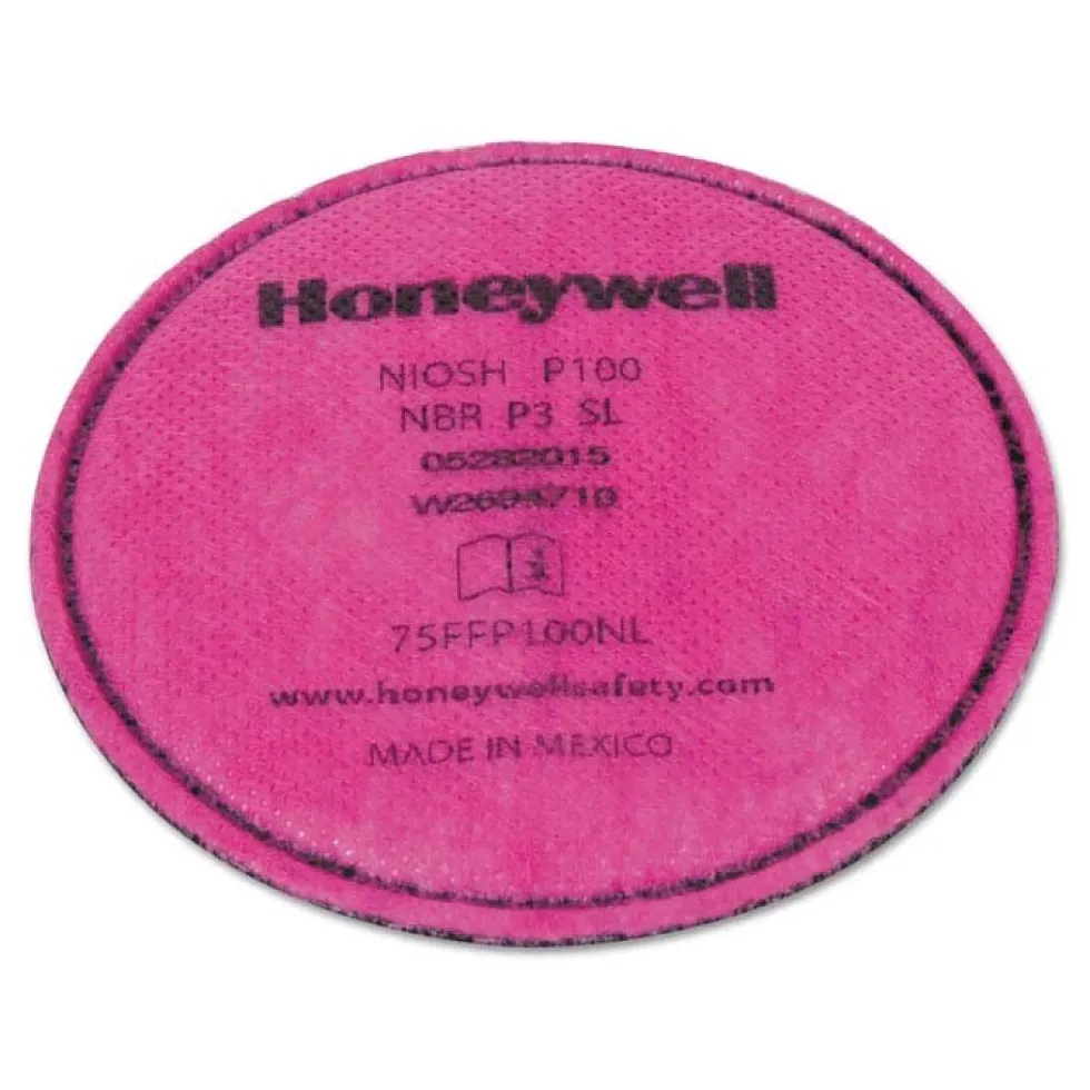 Honeywell North Flexible, Low Profile P100 Filter with Odor Relief, 2-Pack - 75FFP100NL