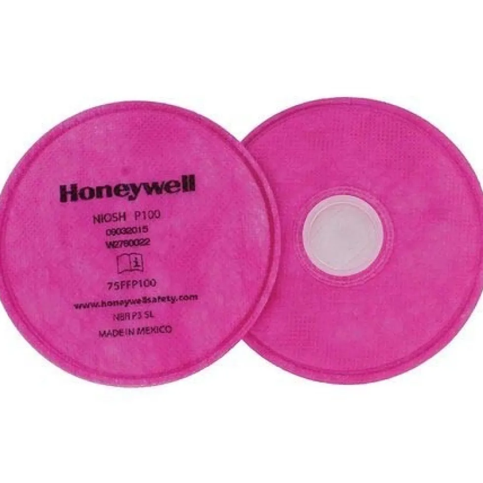 Honeywell North Flexible, Low Profile P100 Filter, 2-Pack - 75FFP100