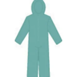 Honeywell North Gen FR Coverall, Green, Large - 25596/L