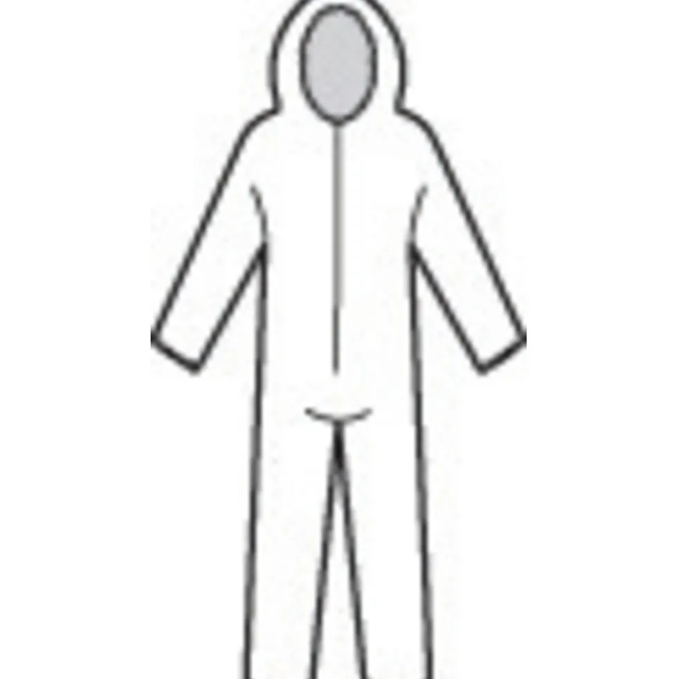 Honeywell North Gen PRO Coverall, White, 2X-Large - 35596W/2XL