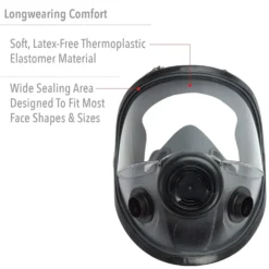 Honeywell North 5400 Series Full Face Respirator with Welding Attachment
