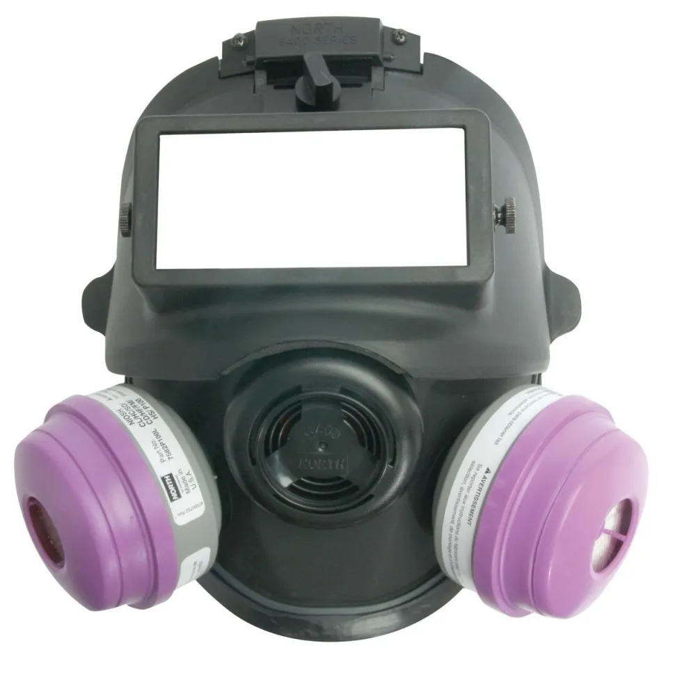 Honeywell North 5400 Series Full Face Respirator with Welding Attachment