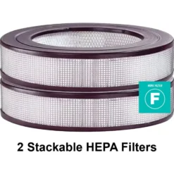 Honeywell 2 Pack of True HEPA Filters F (Replaces Filters 21500, 22500 and 23500)