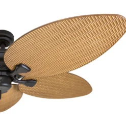 Honeywell Palm Valley Indoor and Outdoor Tropical Ceiling Fan, Bronze, 52-Inch - 50505