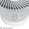 Honeywell QuietSet 5 Oscillating Table Fan - White, HTF337W