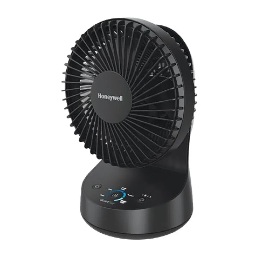 Honeywell QuietSet 5 Oscillating Table Fan - Black, HTF337B