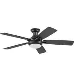 Honeywell Radstock 52 inch Contemporary Ceiling Fan with Color Changing Light, Remote Control and Five Dual Finish Blades - 53001